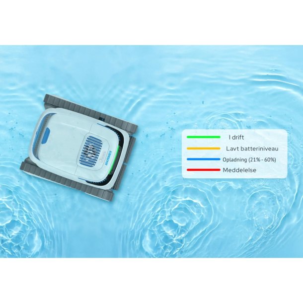 Marimex RobotVac Fraser AKU robotst�vsuger til pool